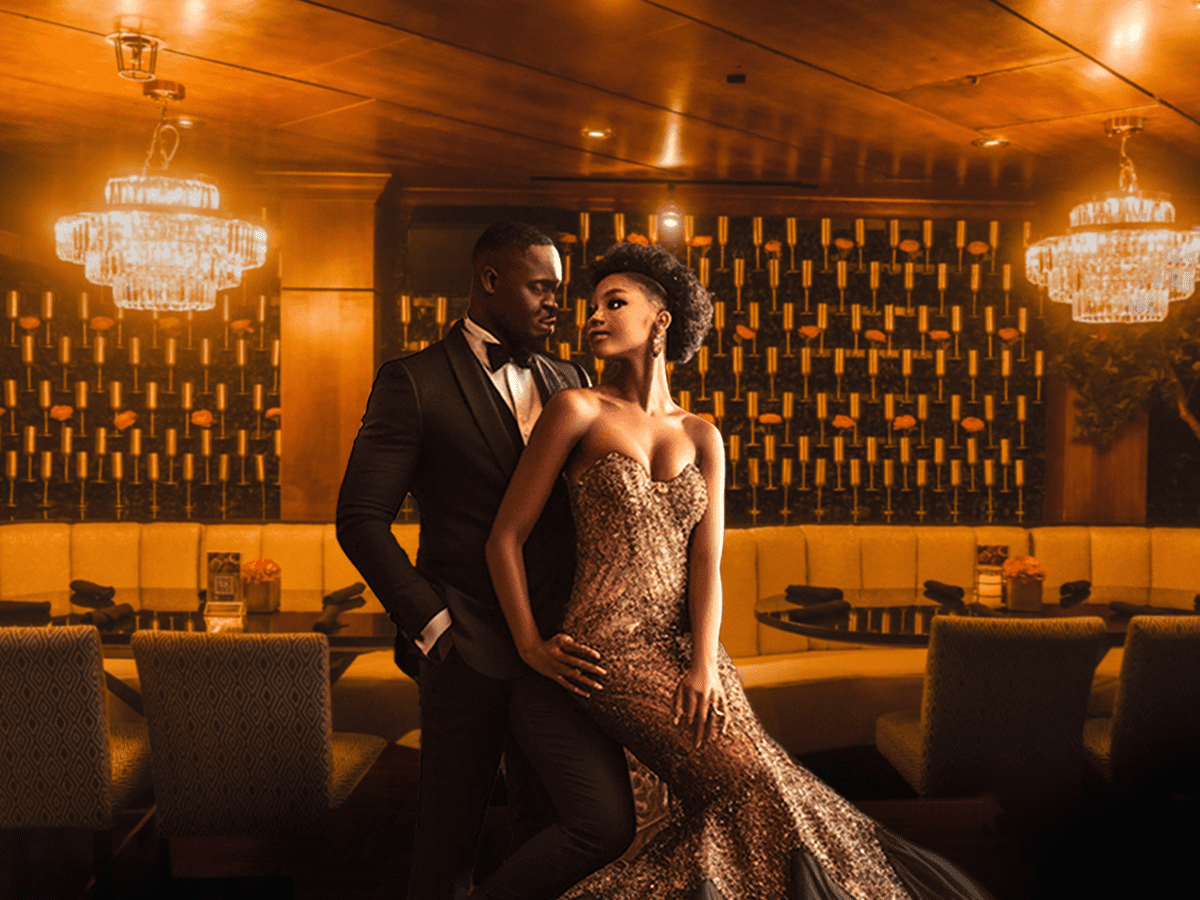 Friends enjoying craft cocktails at Park at 14th