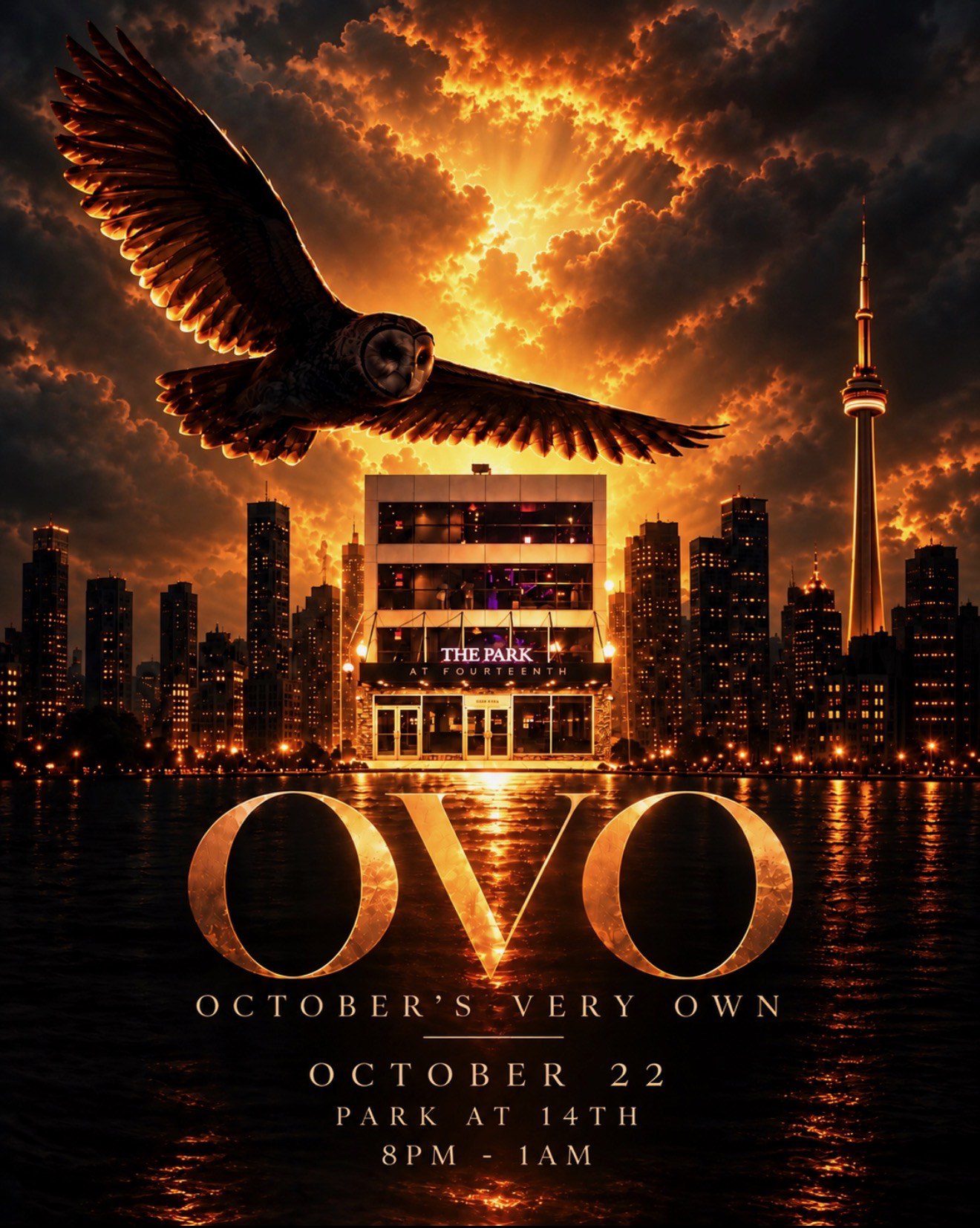OVO — October’s Very Own, Thursday October 22, 8PM to 1AM at The Park at 14th