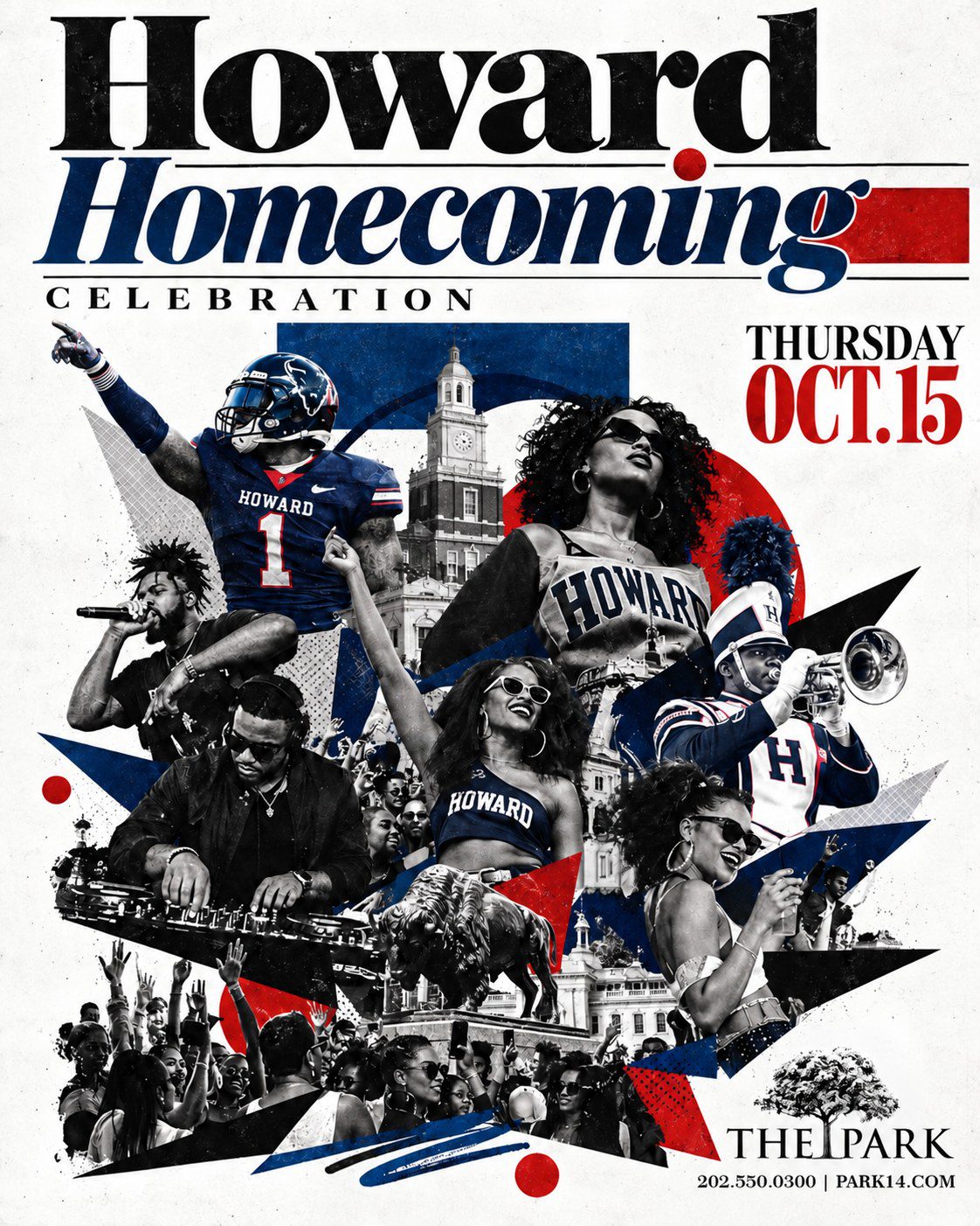 Howard Homecoming Celebration — Thursday October 15 at The Park at 14th